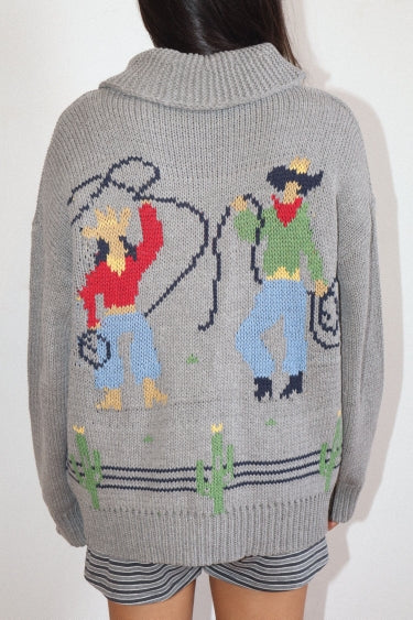 Rodeo Knit Sweater Cardigan