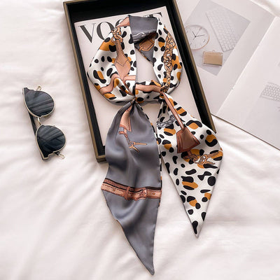 Women’s Long Silk Scarf – Stylish Neck Accessory_CWASC03144