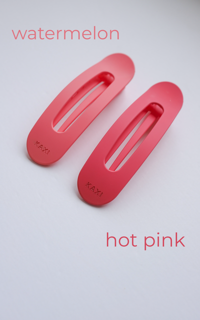 OVERSIZED LAY DOWN CLAWS ( 33 COLORS )