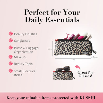 Beauty Pencil Case — Machine Washable Makeup Tool & Eyewear