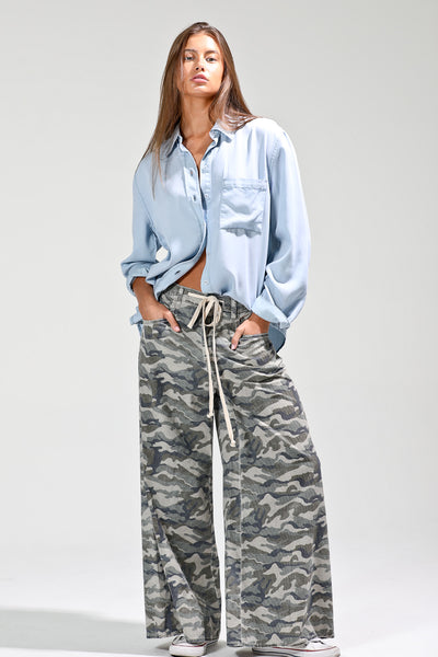 Light Denim Button Down Shirt