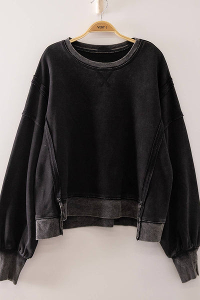 NT12764-Vintage Washed Sweatshirt