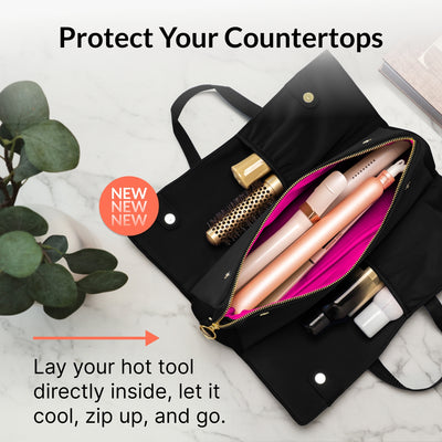 Hair Tools Bag - Heat Safe and Machine Washable