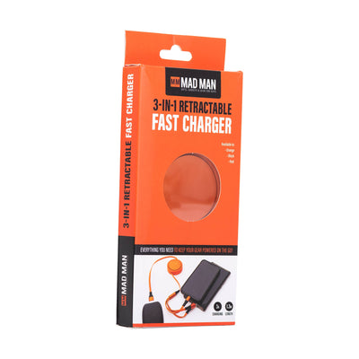 Retractable Fast Chargers | iPhone Android Charge Cable