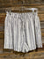 Cotton Boho Striped Lined Shorts
