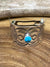 Colby Sterling  & Turquoise Pony Tail Barrette