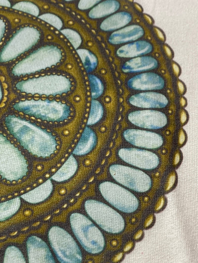 Turquoise Cluster Zuni Graphic Sweatshirt