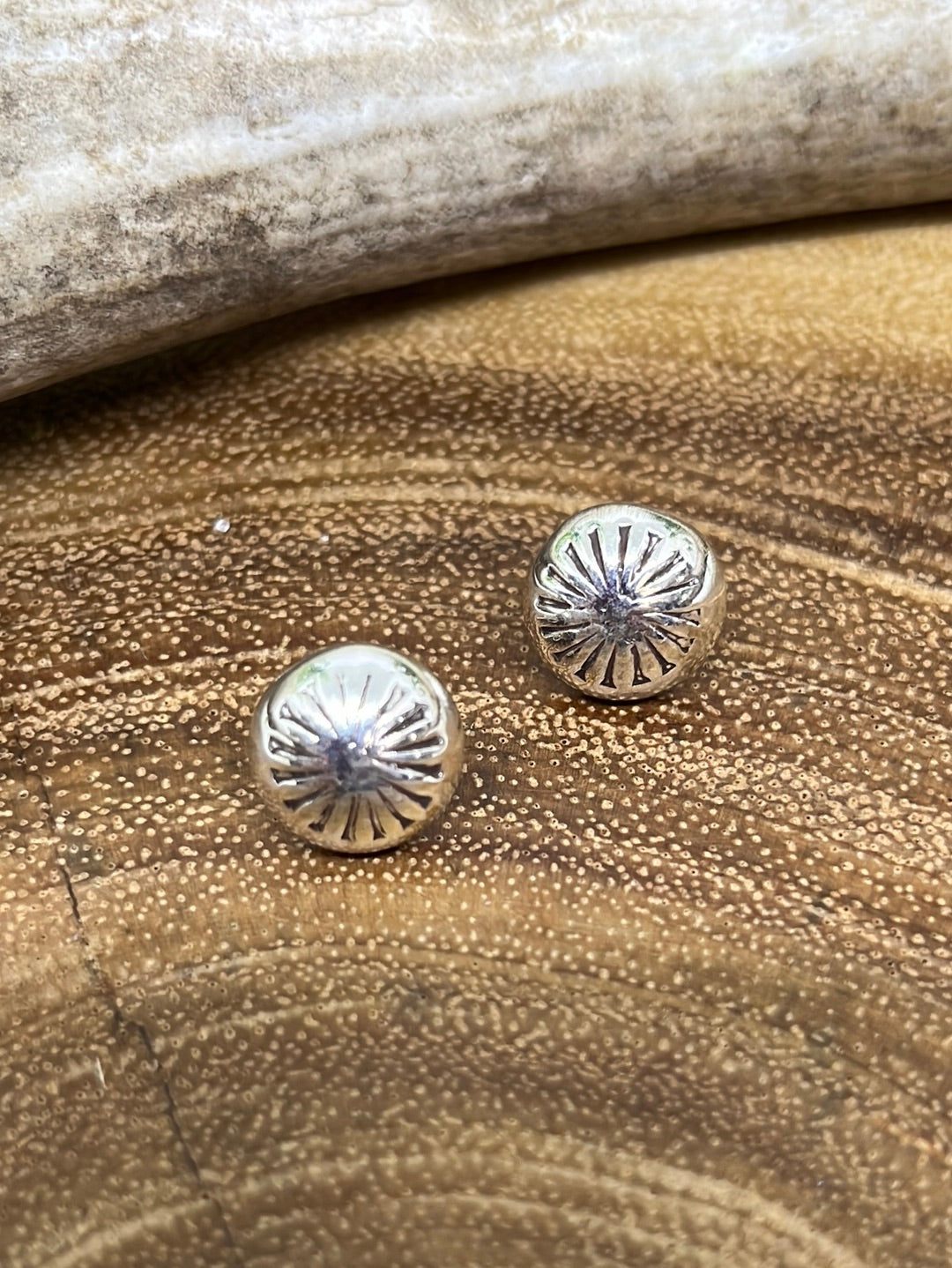 Fargo Sterling Small Button Round Studs