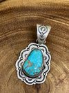 Landon Turquoise Stone Pendant