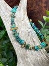 Airy Tumbled Turquoise Sterling Bracelet