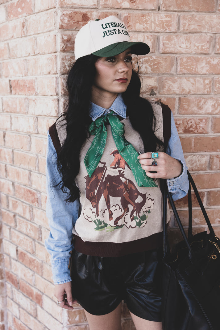 Buck Yeah Sweater Vest