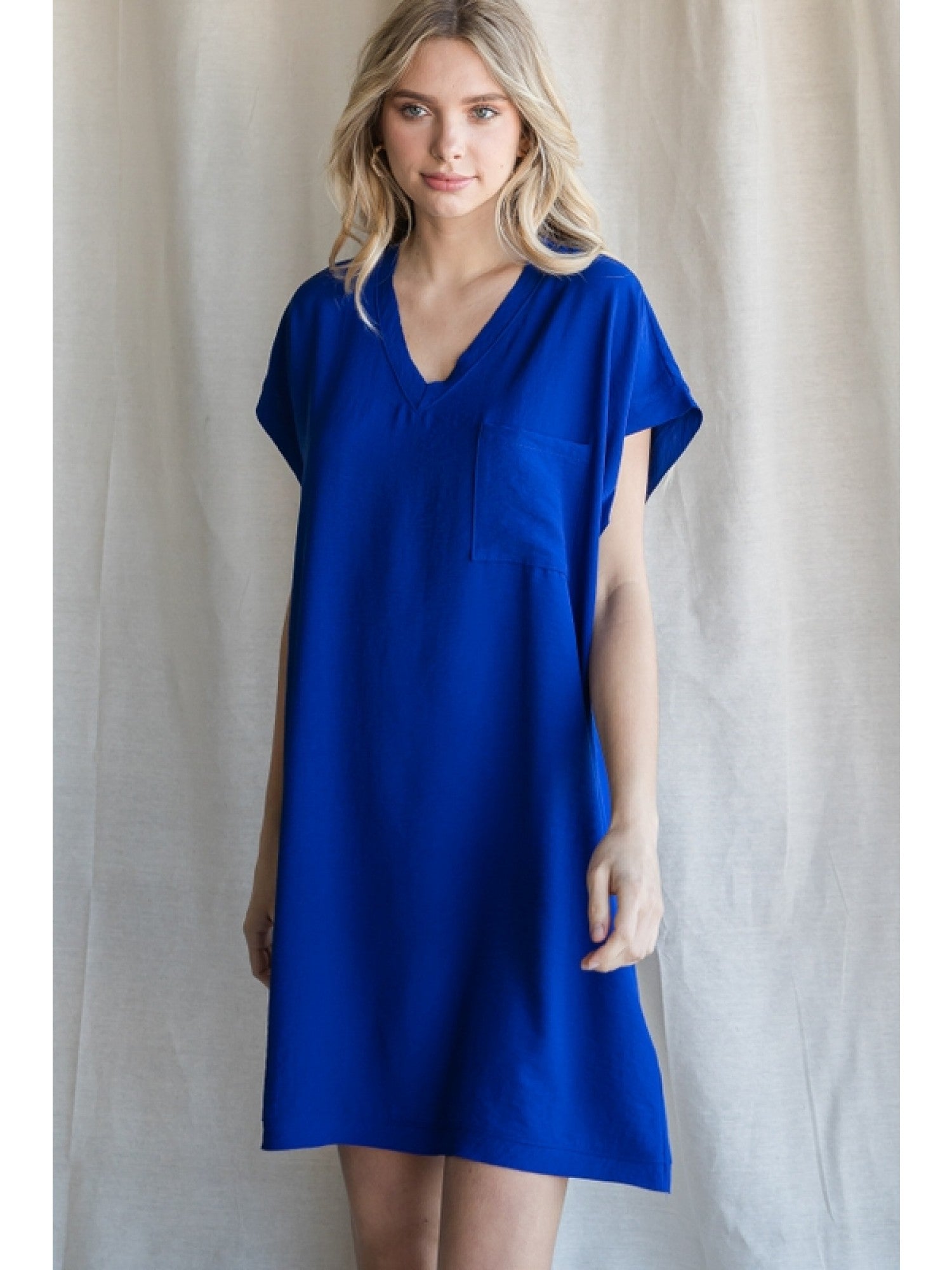 Dally Dress - Royal Blue