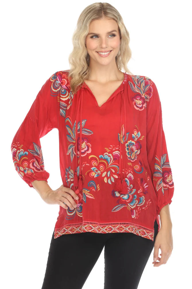 Johnny Was Zadonia Blouse - Nemma