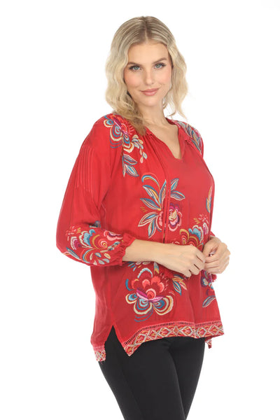 Johnny Was Zadonia Blouse - Nemma