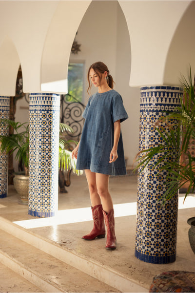 Brooke Denim Mini Dress