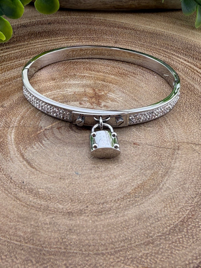 Assorted Stainless Steel Rhinestone Bracelets
