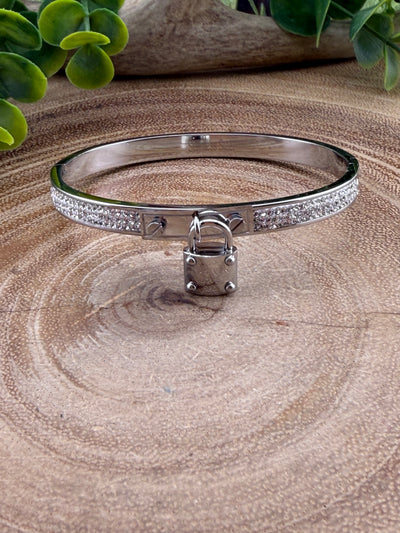 Assorted Stainless Steel Rhinestone Bracelets