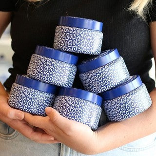 Aloha Orchid Signature Printed Travel Tin Candle