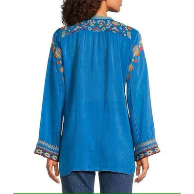 Johnny Was Karen Coriander Tunic