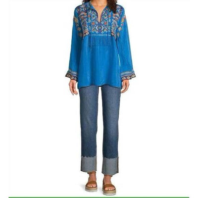 Johnny Was Karen Coriander Tunic