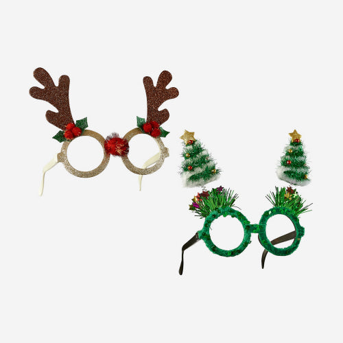 Christmas Reindeer Glasses