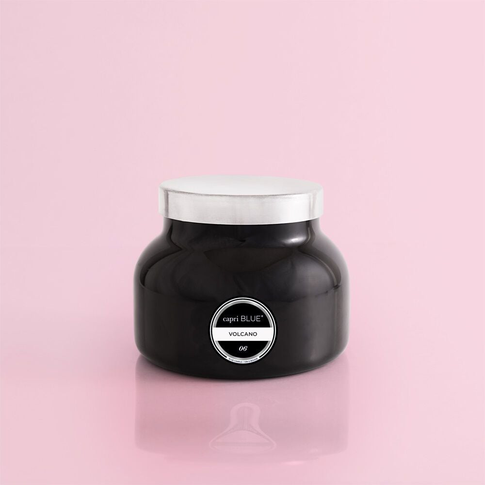 Volcano Black Signature Jar Candle 19oz