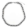 Fashion Silver 10mm Necklace - 22"