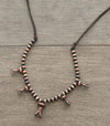 1377YKTrade Fashion Necklaces Cooper Copper Mini Blossom Necklace