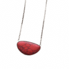 1377YKTrade Fashion Necklaces Dearest Love Stone Pendant Necklace - Red