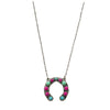 Happy Times Turquoise & Pink Naja Necklace