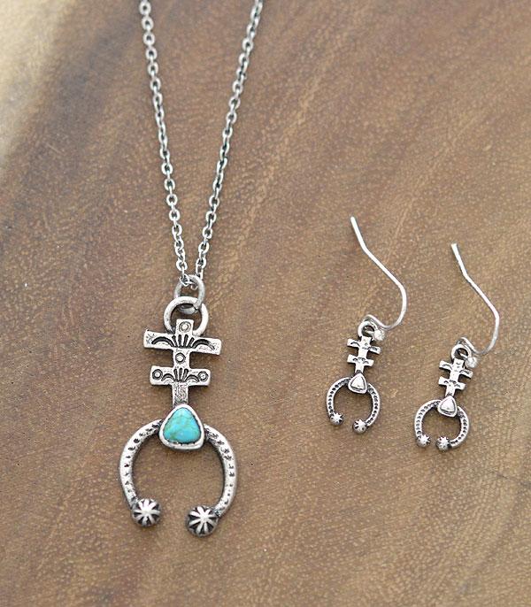 Fashion Chain With Double Cross Naja Pendant
