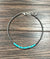 Ellensburg 4mm Fashion Navajo Necklace With Tumbled Turquoise Center Stones