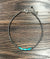 Everett 4mm Fashion Navajo Necklace With Tumbled Turquoise Center Stones
