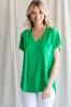 Soft and Silky Top  - Kelly Green
