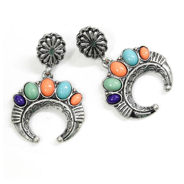 Debra Multi Naja Fashion Post Earrings