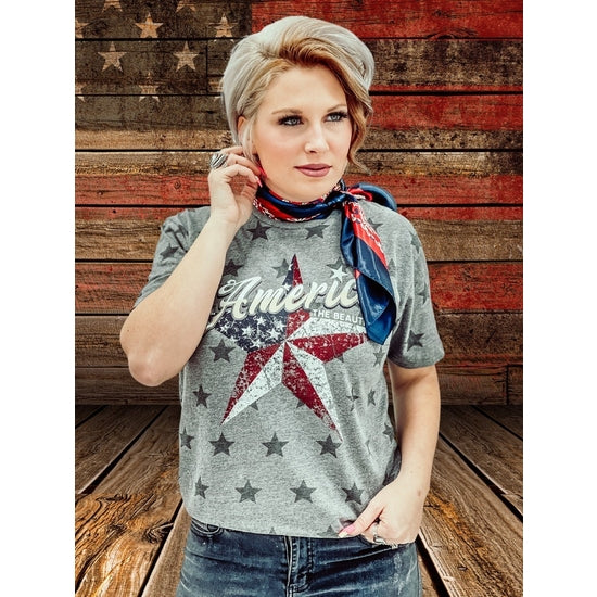 America the Beautiful Graphic Tee