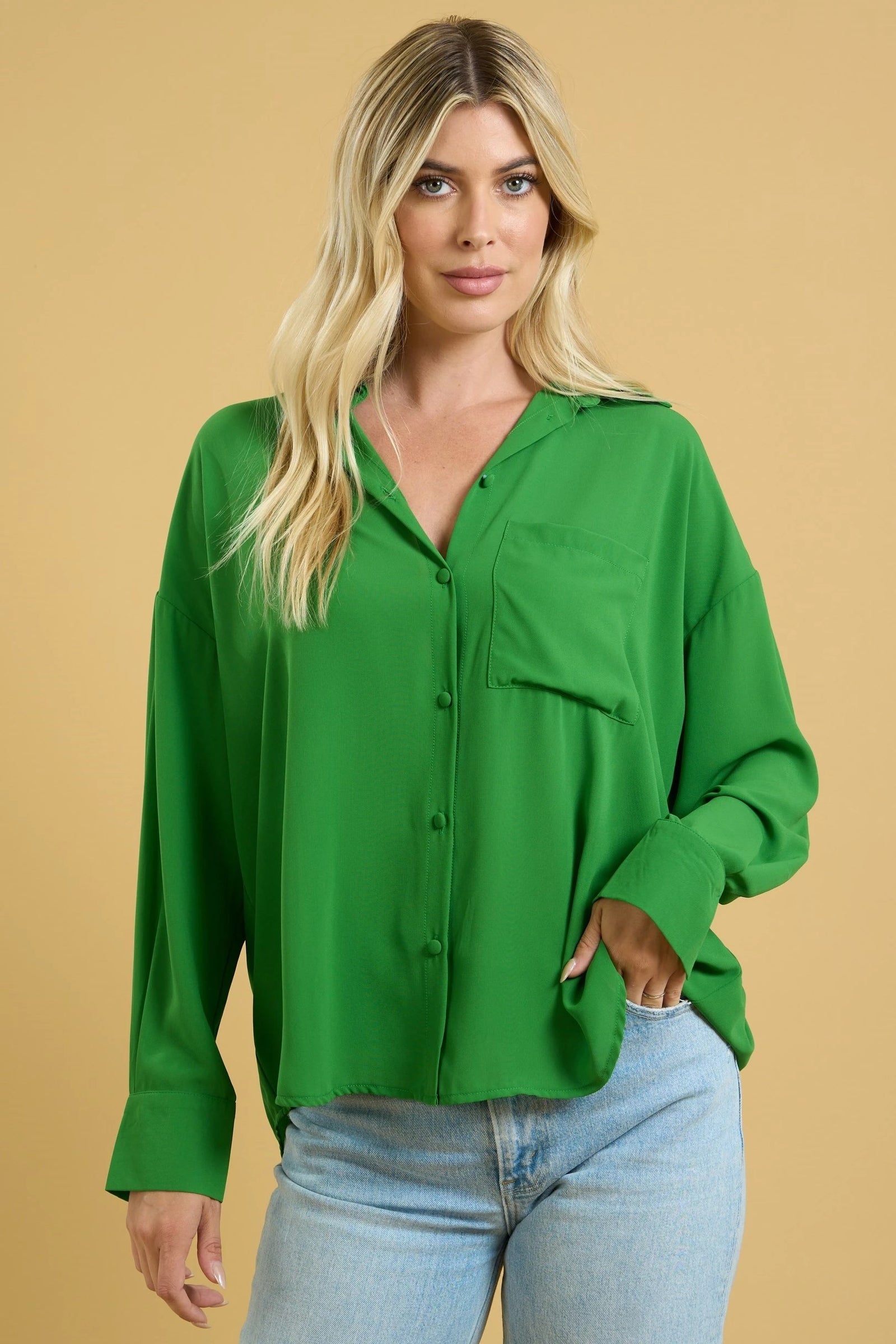 Reba Button Down Blouse