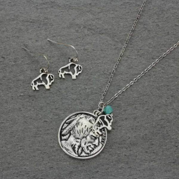 Buffalo Nickel Necklace