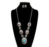 Layla Fashion Y Necklace & Earrings - Multi
