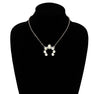 Fashion Chain Necklace with Naja Pendant