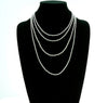 Pineview 4 Strand Layered Navajo Necklace - 26"