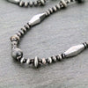 Fashion Navajo Pearls & Bead Necklace - 48"