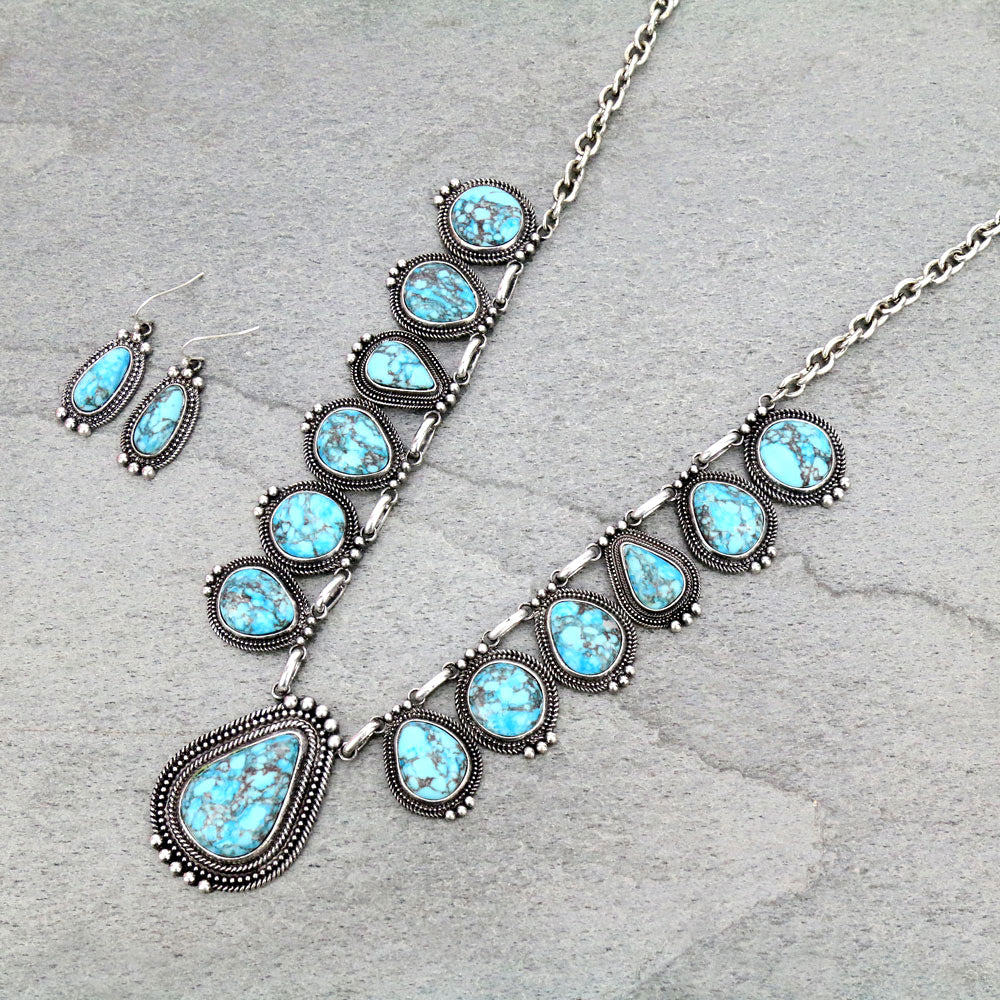 Fashion Squash Blossom with Stones