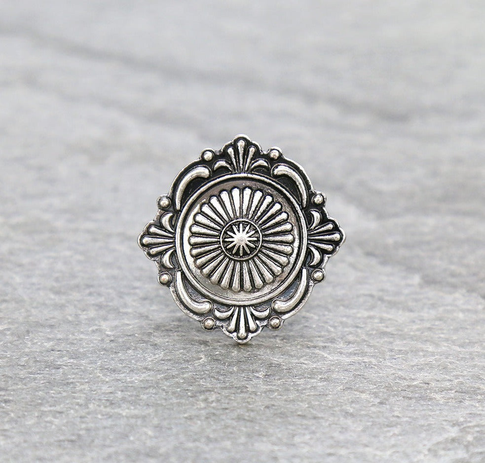 Fashion Western Concho Ring