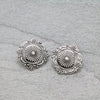 Cottonwood Fashion Silver Concho Earrings