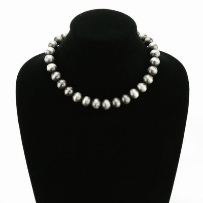 14mm Fashion Navajo Style Pearl Necklace