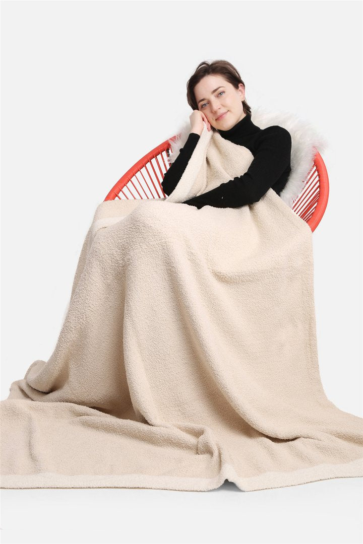 Solid Luxury Soft Throw Blanket