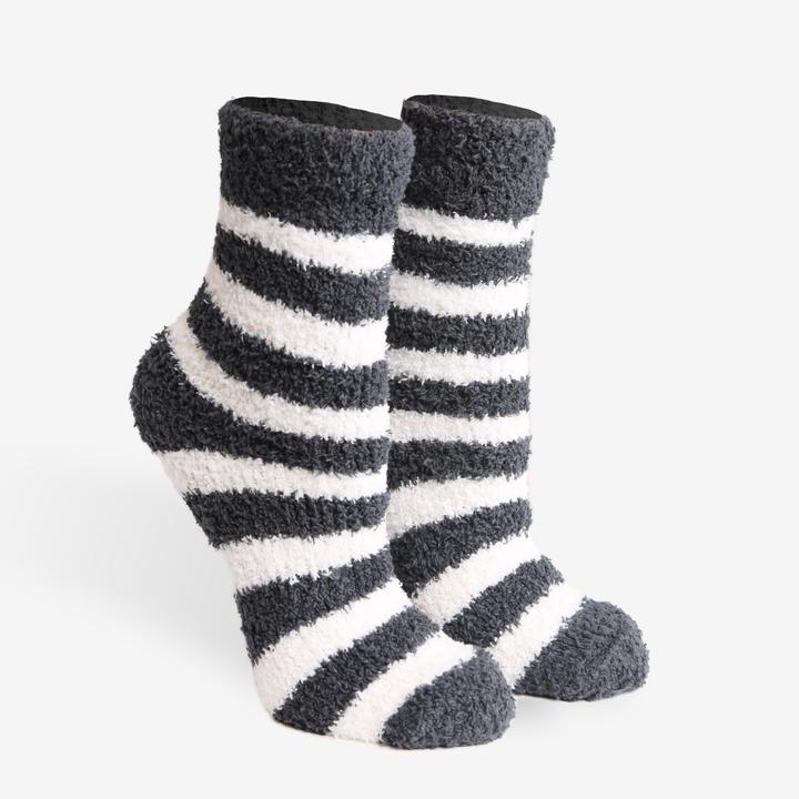 Striped Luxury Soft Socks - Assorted