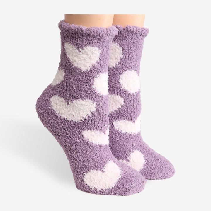 Heart Luxury Soft Socks - Assorted