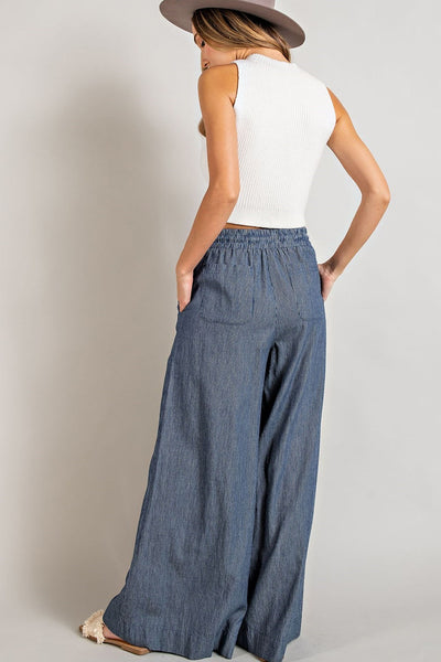 Diane High Waisted Wideleg Pants